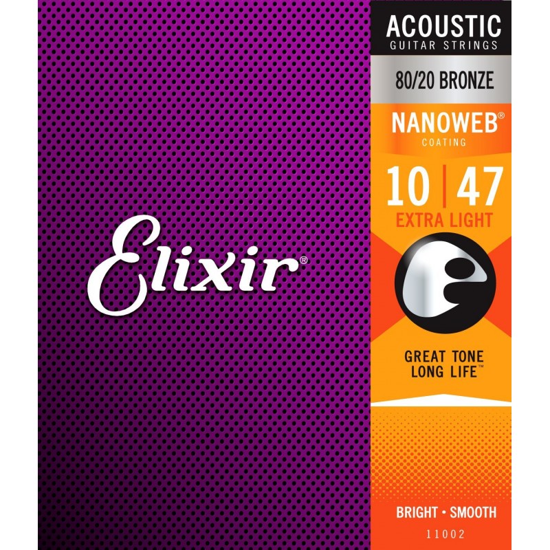 Elixir 11002 - Juego de cuerdas acustica