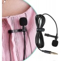 GREEN AUDIO GAM-140- Micrófono profesional condensador de pinza solapa. Mini 3,5mm para grabar audio de voz o instrumentos