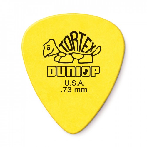 Jim Dunlop Tortex Standard 0.73mm, amarillo