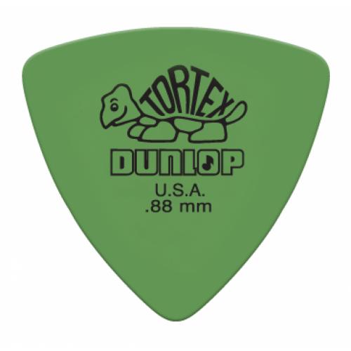 Jim Dunlop Tortex Triangle 0.88mm verde