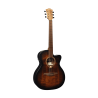 GUITARRA ACÚSTICA LÂG AUDITORIUM CUTAWAY TRAMONTANE 70 A/E - BLACK & BROWN