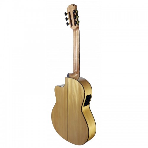 C320.590CEQ JOSE RINCON - GUITARRA FLAMENCA AMPLIFICADA FISHMAN PSY-301 Y CUTAWAY