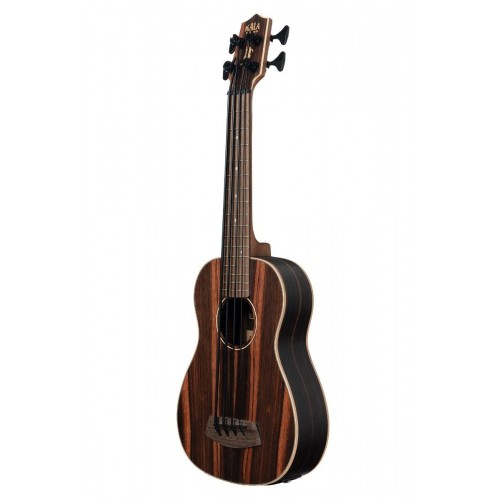 KALA EBANO - UKELELE U-BASS EBANO SATINADO ELECTRIFICADO