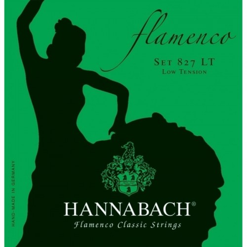 Juego de cuerdas Hannabach Flamenco 827LT