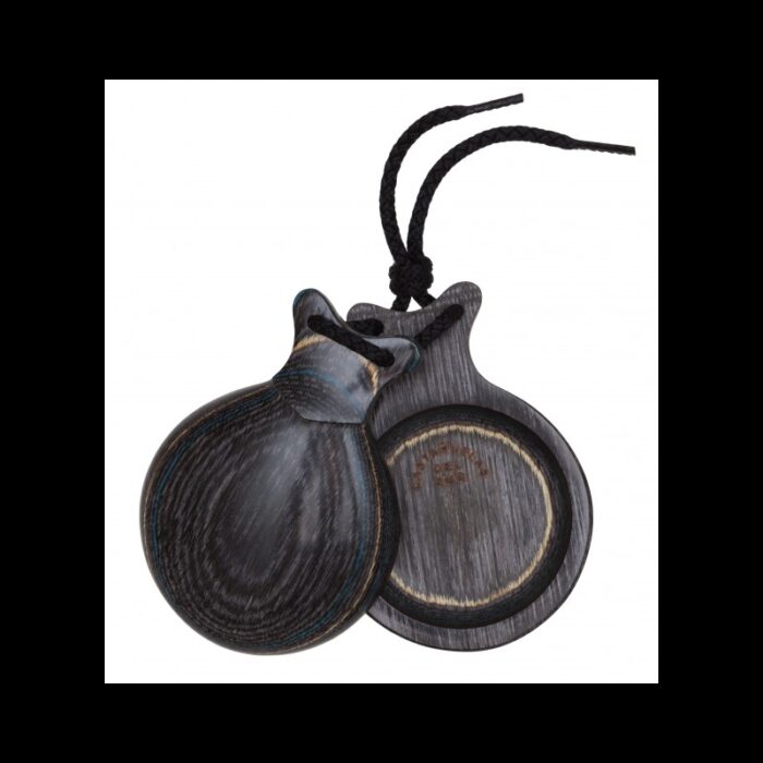 Castañuelas MADERA GRIS talla media