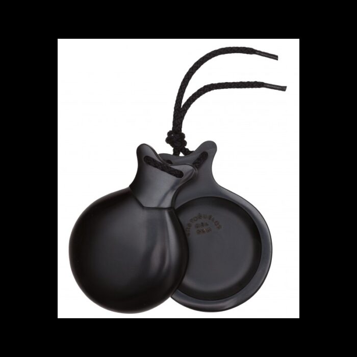 Castañuelas FIBRA NEGRA talla media