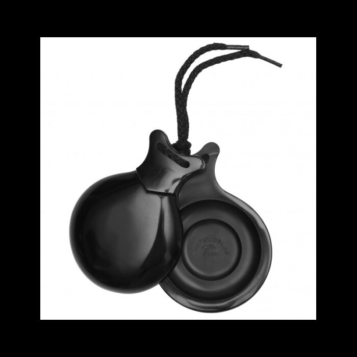Castañuelas VIDRIO NEGRO DOBLE CAJA talla pequeña