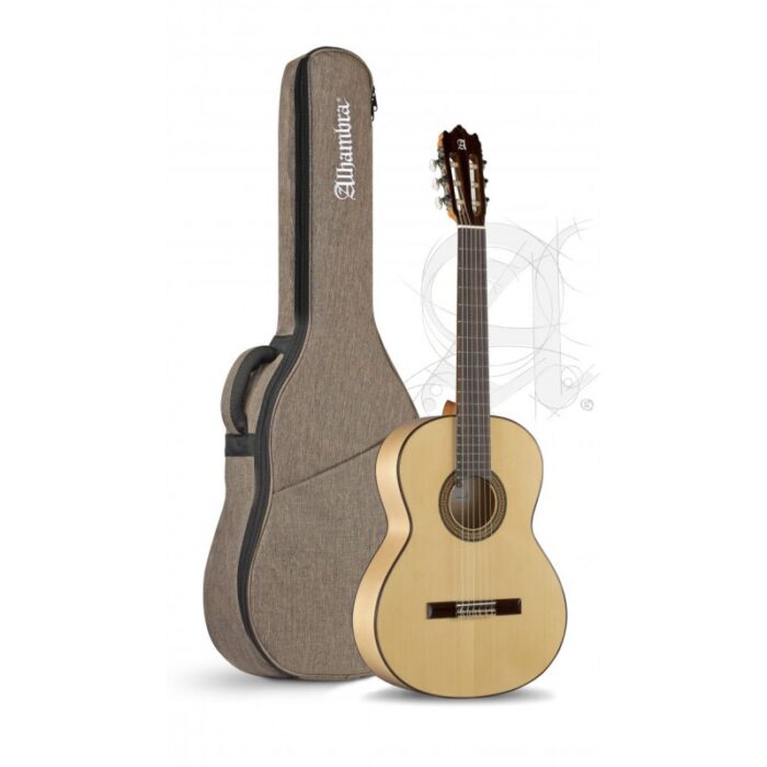 ALHAMBRA 3F  - GUITARRA FLAMENCA CON FUNDA 9730