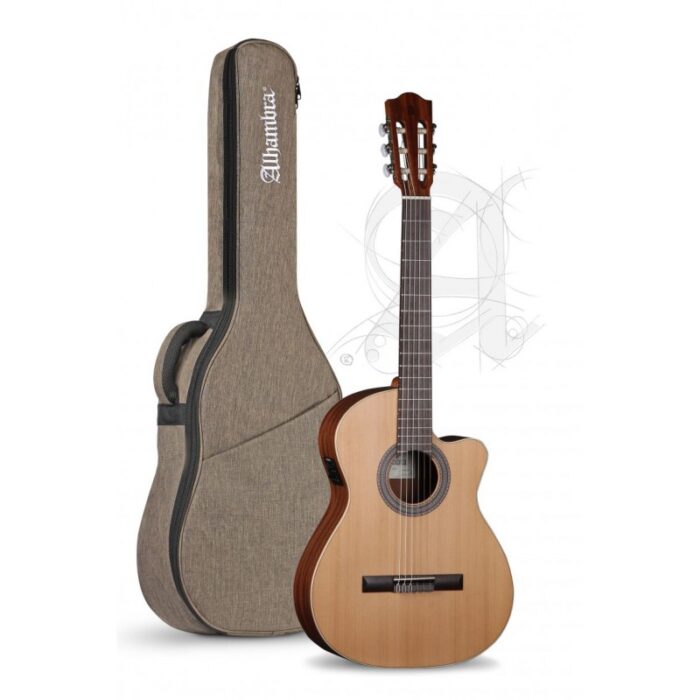 ALHAMBRA Z-NATURE CW EZ - GUITARRA CLASICA ELECTRIFICADA CUTAWAY CON FUNDA 9730