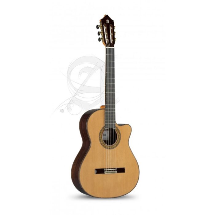 ALHAMBRA 9 P CW E8  - GUITARRA CLASICA ELECTRIFICADA CUTAWAY CON ESTUCHE 9557