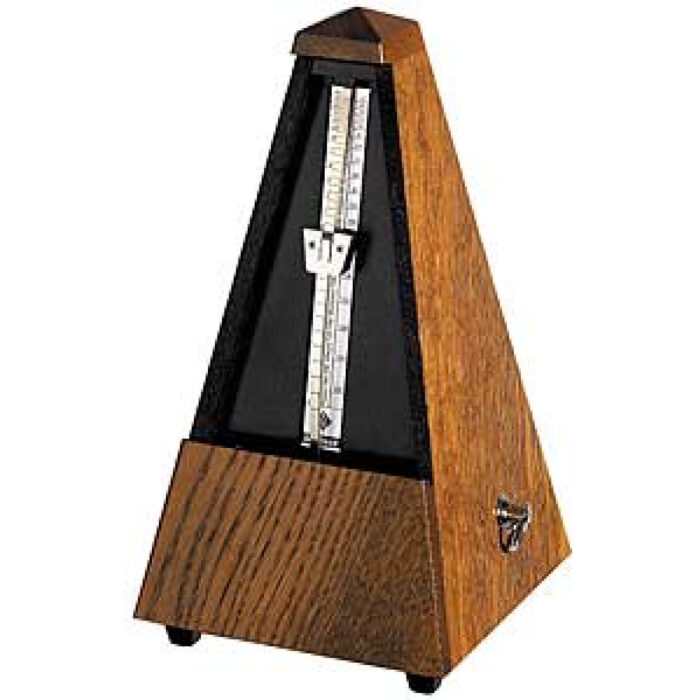 Metrónomo Wittner 818 Madera Roble Pardo Mate