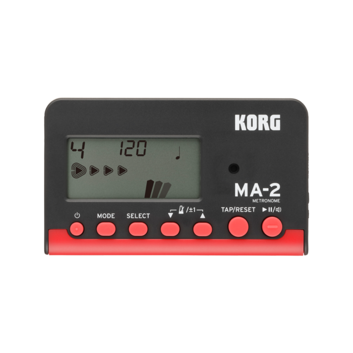Metrónomo Korg MA-2 - Negro y Rojo