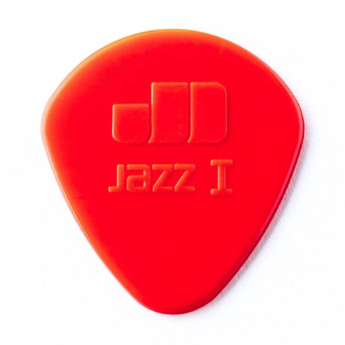 Bolsa 24 Púas Dunlop 47R1N Nylon Jazz Round Roja 1.10mm