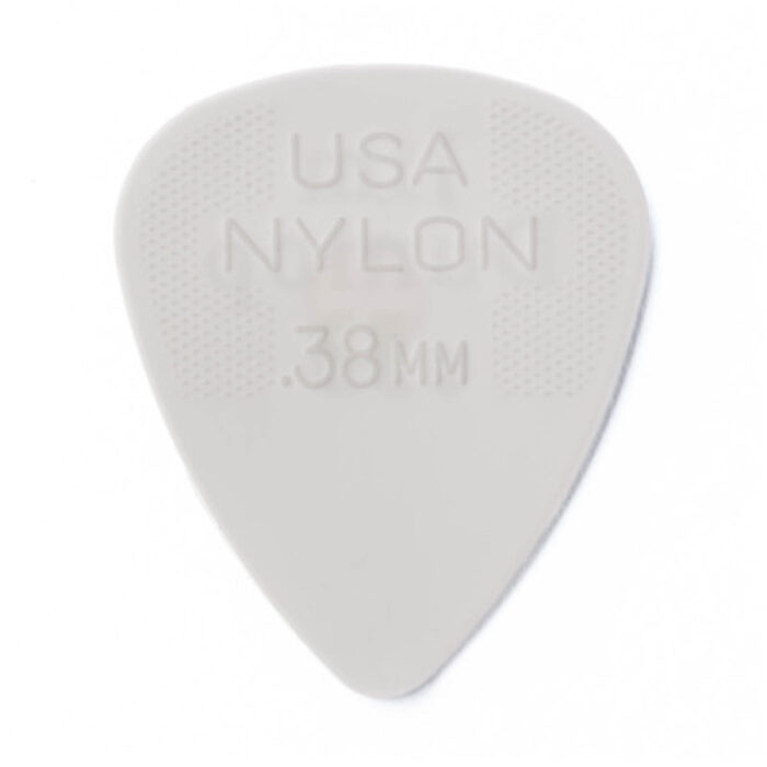 Bolsa 12 Púas Dunlop 44P-038 Nylon Standard 0.38mm Pickers