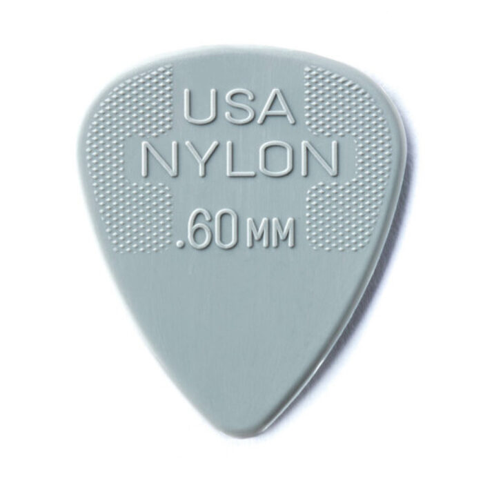 Bolsa 12 Púas Dunlop 44P-060 Nylon Standard 0.60mm Pickers