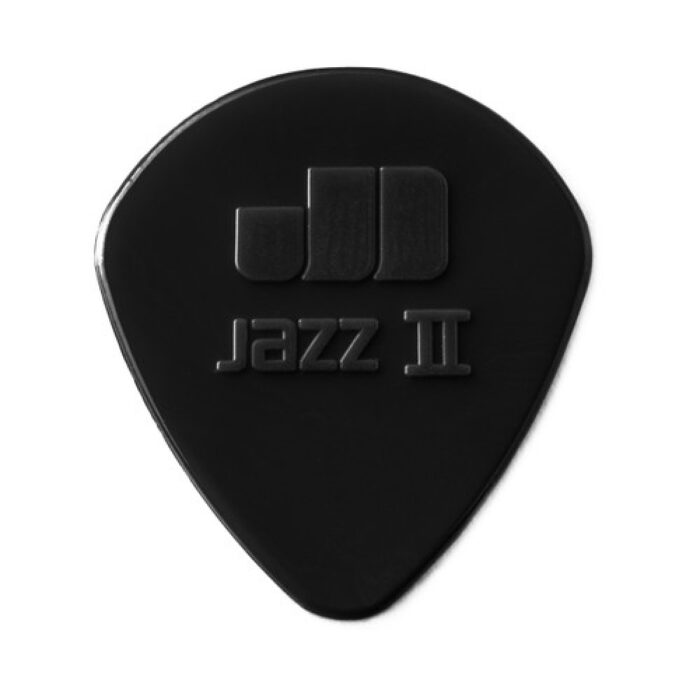 Bolsa 24 Púas Dunlop 47R2S Nylon Jazz Semi Negra 1.18mm