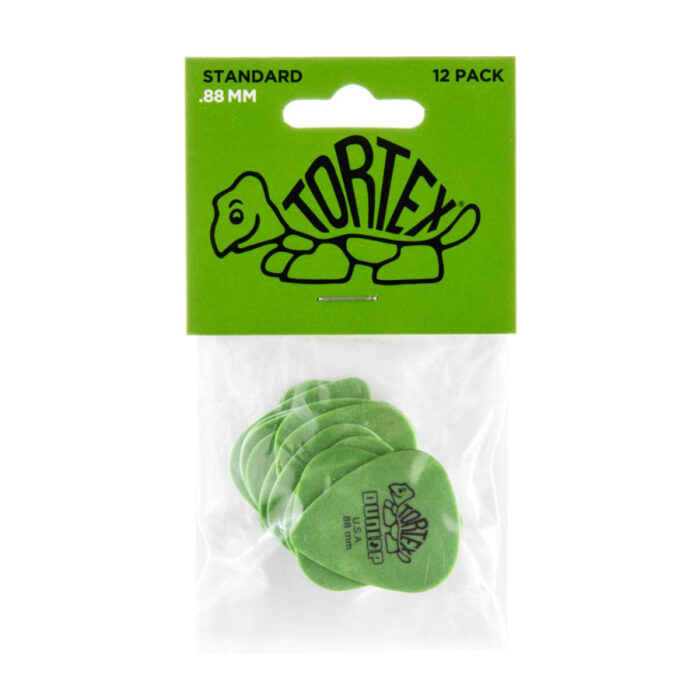 Bolsa 12 Púas Dunlop 418P-088 Tortex Standard 0.88mm Pickers