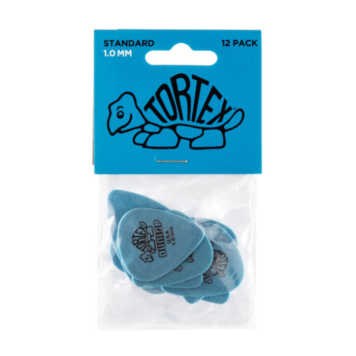Bolsa 12 Púas Dunlop 418P-100 Tortex Standard 1.00mm Pickers