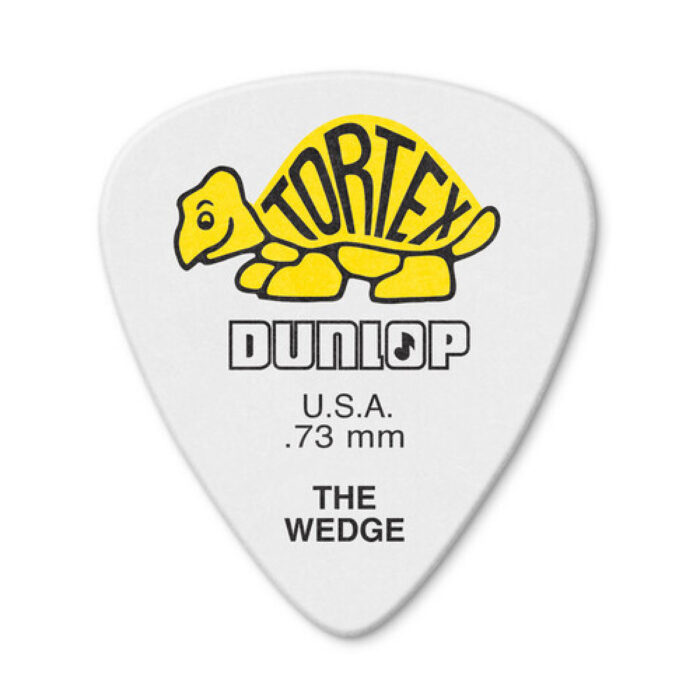 Bolsa 72 Púas Dunlop 424R-073 Tortex Wedge 0.73mm
