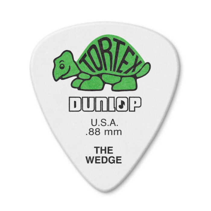 Bolsa 72 Púas Dunlop 424R-088 Tortex Wedge 0.88mm