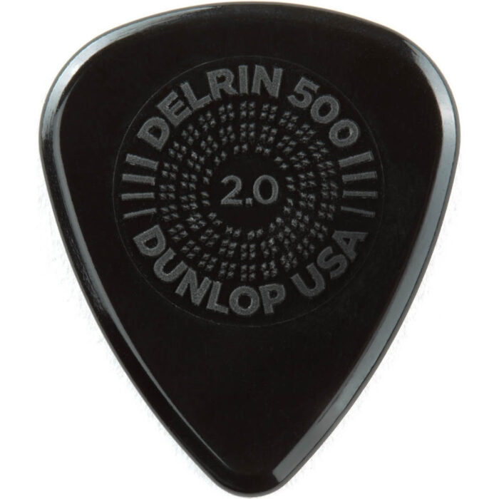 Bolsa 12 Púas Dunlop 450P-200 Prime Grip Delrin 500 2.00mm