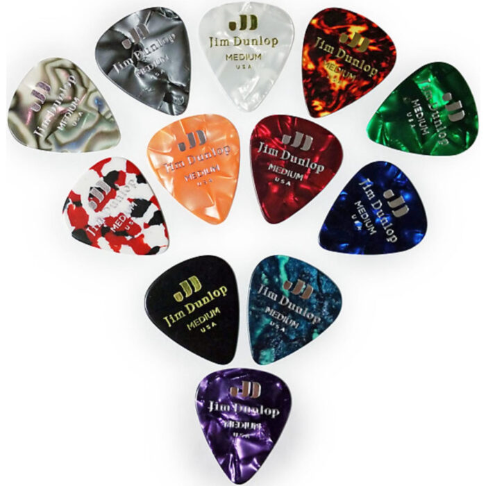 Bolsa 12 Púas Dunlop PVP-106 Variety Celluloid Medium - Imagen 2