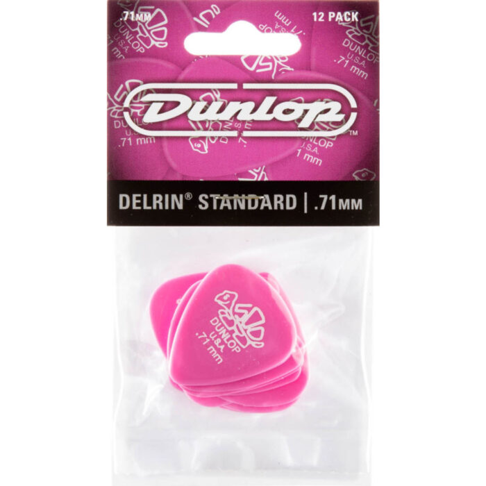 Player´s Pack 12 Púas Dunlop 41P-071 Delrin 500 0.71mm