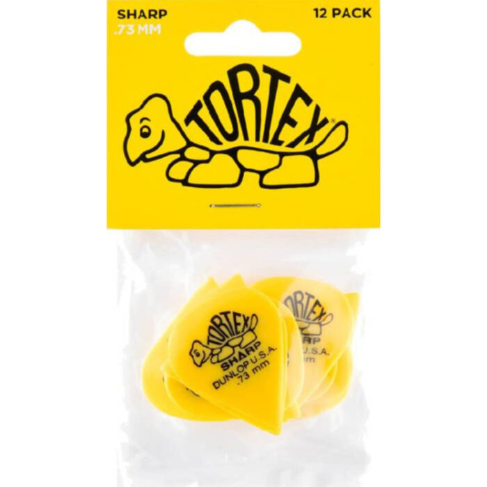 Player´s Pack 12 Púas Dunlop 412P-073 Tortex Sharp 0.73mm