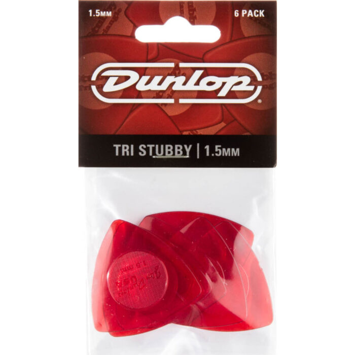 Player´s Pack 6 Púas Dunlop 473P-150 Tri Stubby 1.50mm