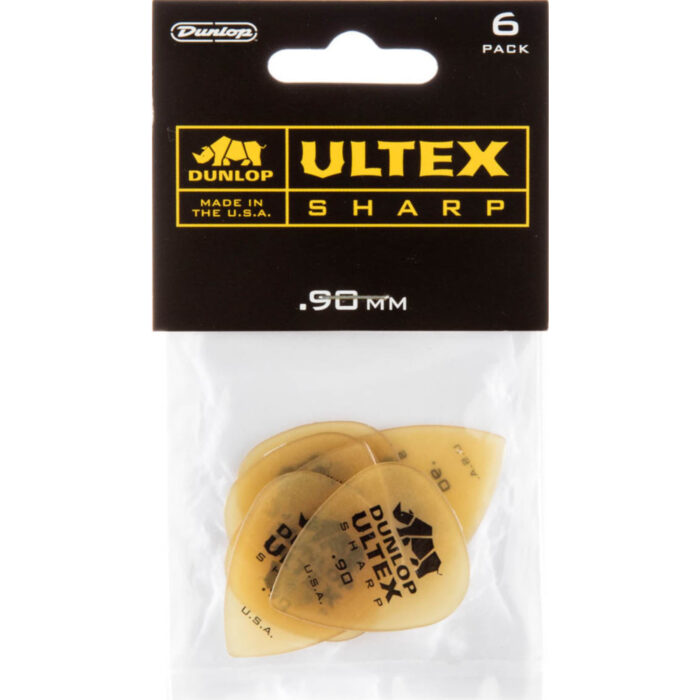 Player´s Pack 6 Púas Dunlop 433P-090 Ultex Sharp 0.90mm