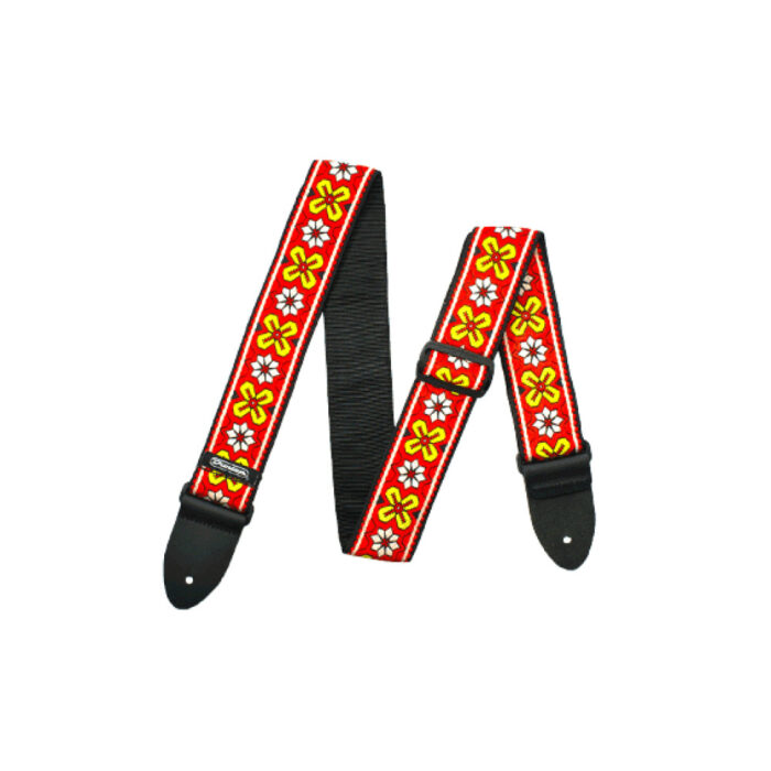 Correa Dunlop Jacquard D67-03RD Avalon Roja
