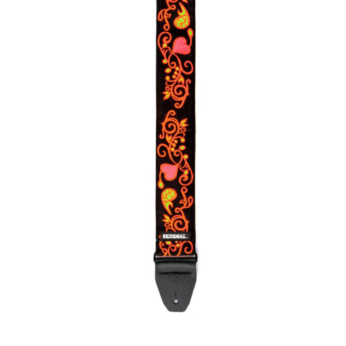 Correa Dunlop Jimi Hendrix JH-23 Blacklight Monterey Orange - Imagen 2