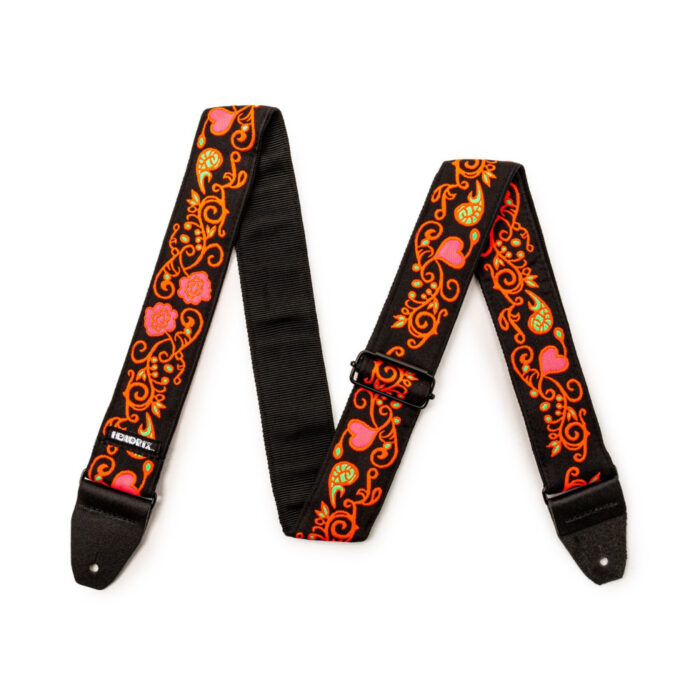 Correa Dunlop Jimi Hendrix JH-23 Blacklight Monterey Orange - Imagen 3