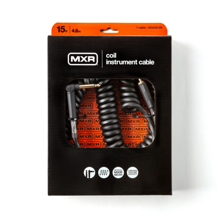 Cable Dunlop Jack-Jack Coil Black (4,5 metros) DCICB-15R Enroscado - Imagen 3