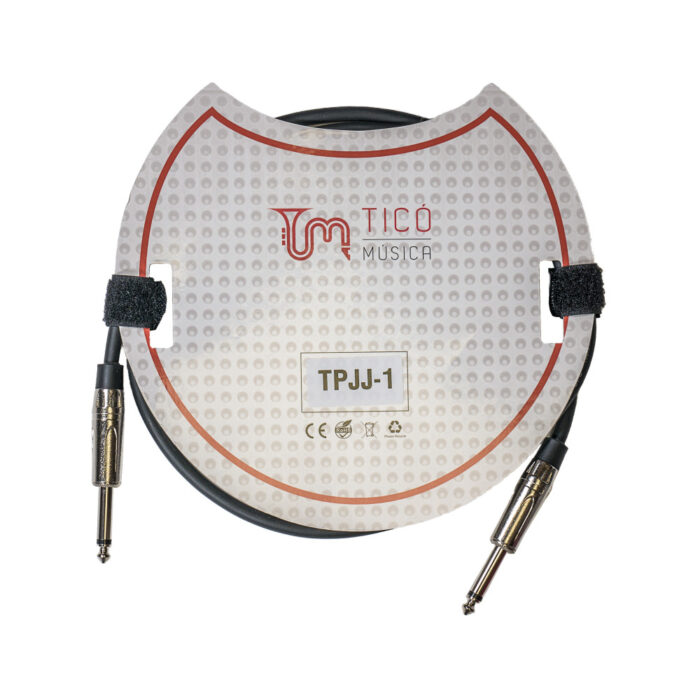 Cable Jack-Jack TCM TPJJ-1 Conector Níquel 1 Metro - Imagen 2