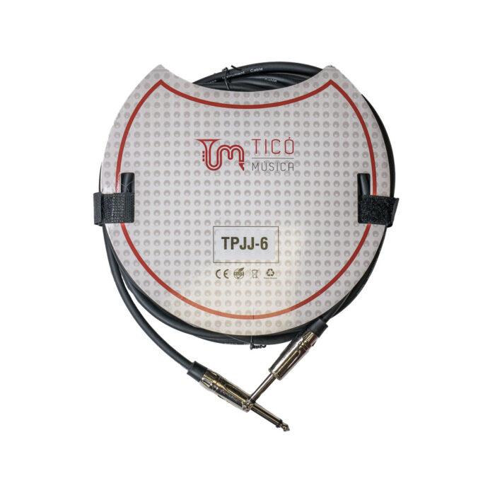 Cable Jack-Jack TCM TPJJ-6 Conector Níquel 6 Metros - Imagen 2