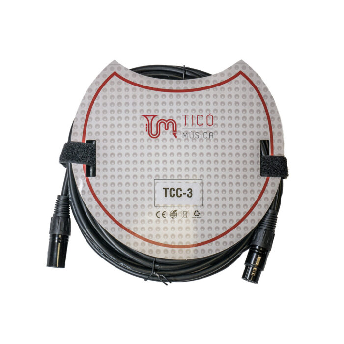 Cable XLRM-XLRH TCM TCC-3 3 Metros - Imagen 2