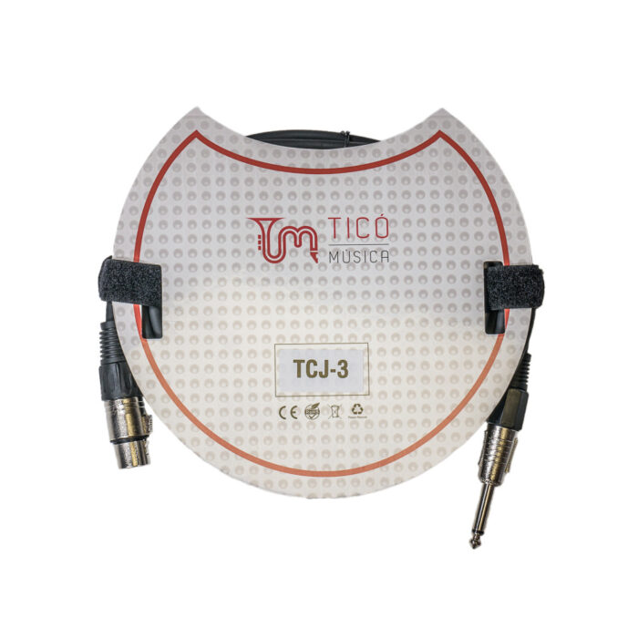 Cable XLRH-Jack TCM TCJ-3 3 Metros - Imagen 2