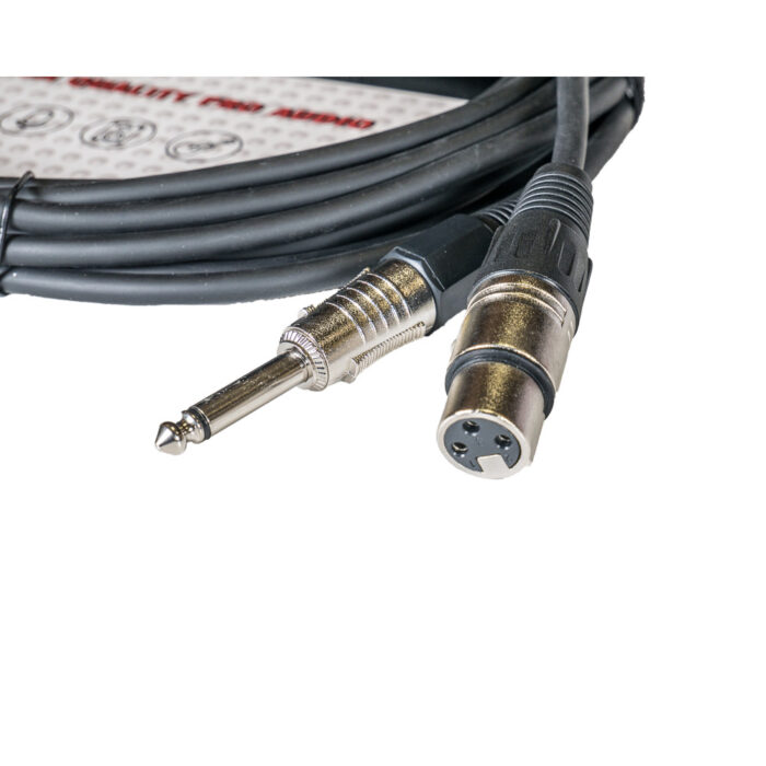 Cable XLRH-Jack TCM TCJ-3 3 Metros - Imagen 3