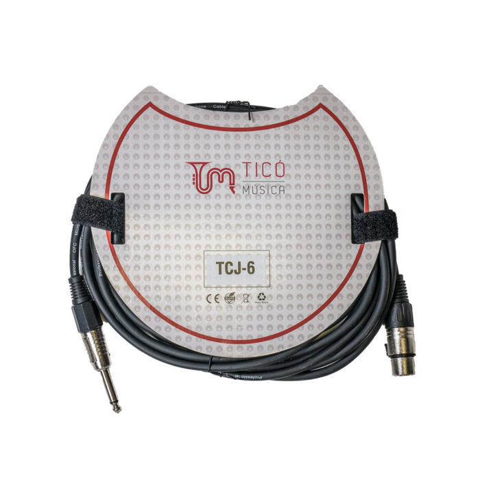 Cable XLRH-Jack TCM TCJ-6  6 Metros - Imagen 2