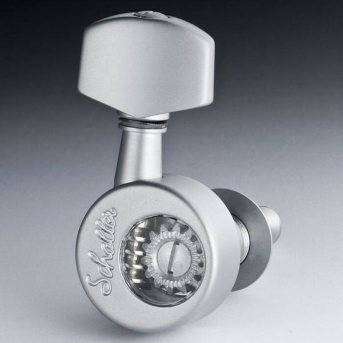 Clavijero Eléctrica Schaller Da Vinci Cromo Satinado 6L 10100320