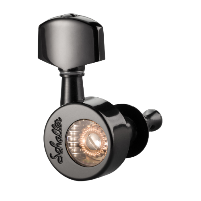 Clavijero Eléctrica Schaller Da Vinci Negro 3L/3R 10100423 - Imagen 2