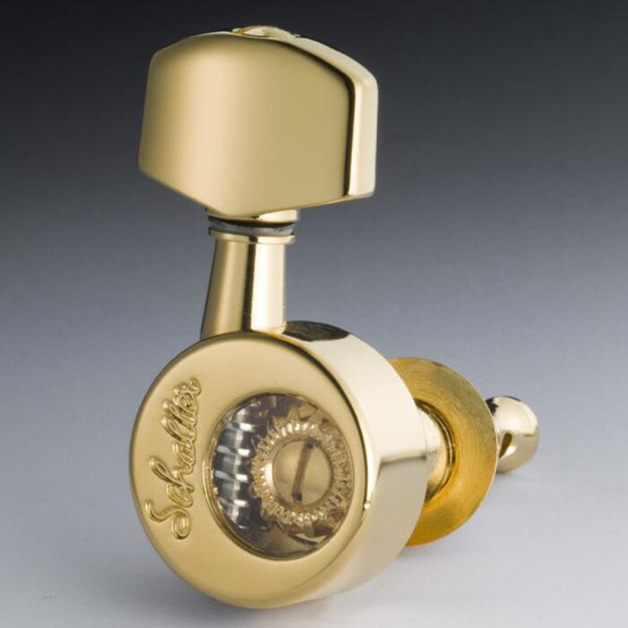 Clavijero Eléctrica Schaller Da Vinci Dorado 6L 10100520