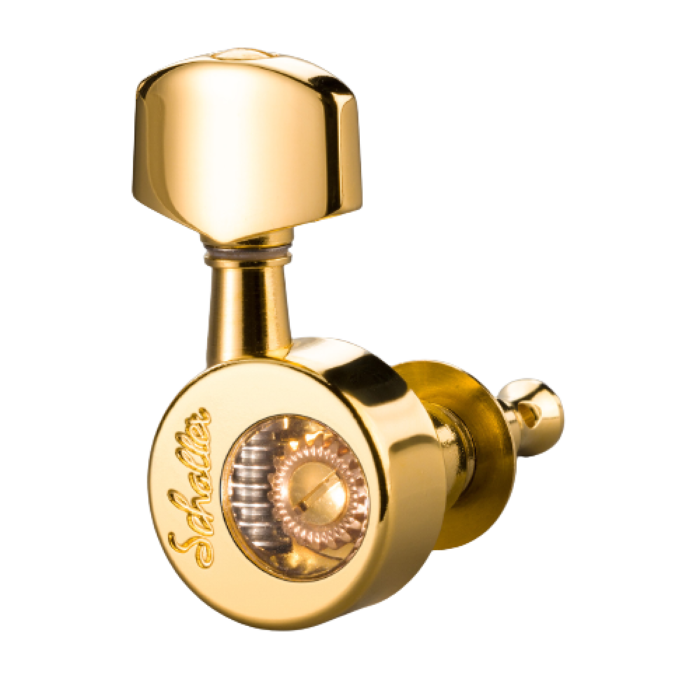 Clavijero Eléctrica Schaller Da Vinci Dorado 6L 10100520 - Imagen 2