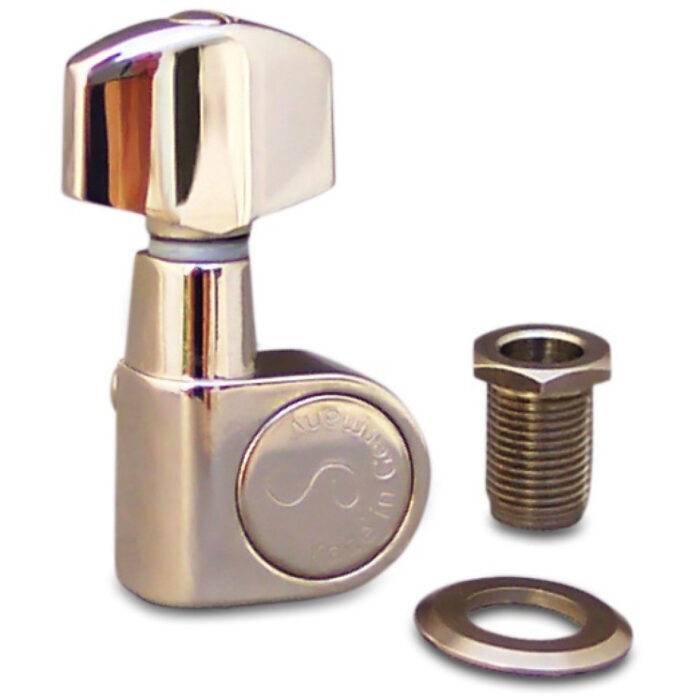 Clavijero Eléctrica Schaller M6-135 Locking Niquel 3L/3R 10020123