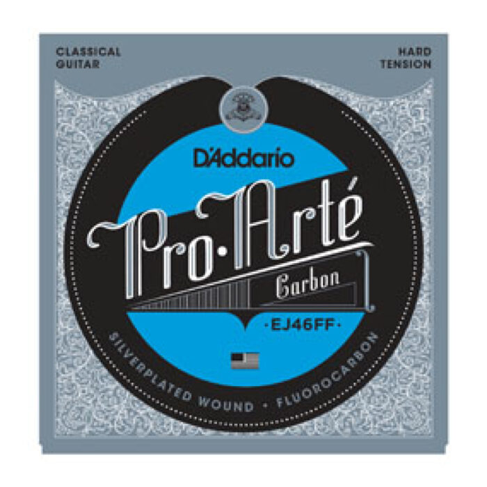 Juego Cuerdas Guitarra Clásica D'Addario EJ-46FF Carbon Tensión Fuerte