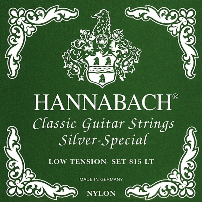 Juego Hannabach Verde Clásica 815-LT