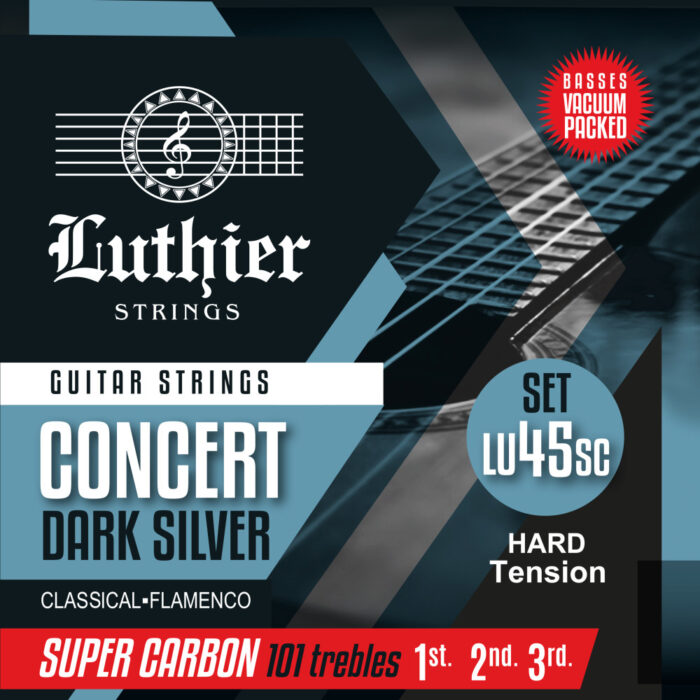 Juego Cuerdas Luthier 45 Super Carbon Clásica LU-45SC