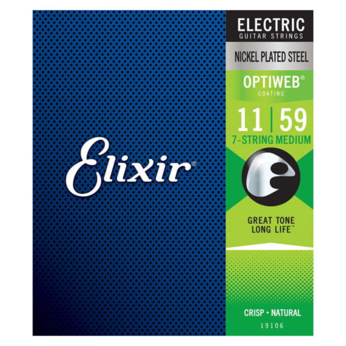 Juego 7 Cuerdas Eléctrica Elixir Optiweb 19106 (011-059)