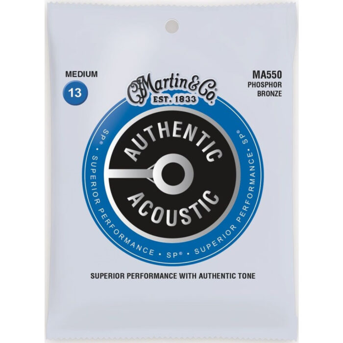 Juego Cuerdas Guitarra Acústica Martin MA-550 Phosphor 92/8 013-056